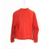 Blouson Daim Femme Rouge Vintage T XL-2