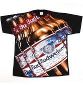 BUD ALLOVER - 90's T XL-1