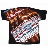 BUD ALLOVER - 90's T XL-5
