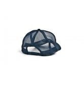 Casquette Baseball Trucker Bleue Marine-2