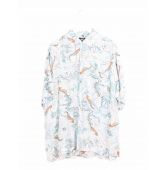 Chemise Hawaii imprimé blanche T XL-1