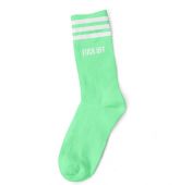 FUCK OFF WHITE GREEN SOCKS-1