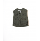 Gilet Utility Vert-1