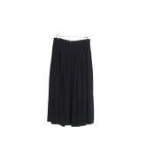 Jupe Unie Noir Vintage-2