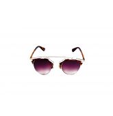 Lunettes de Soleil Écaille Marron-1