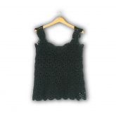 Top en crochet noir-1