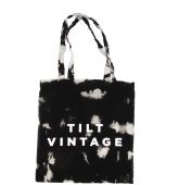 Tote Bag Tie Dye Noir et Gris-1