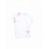 Tshirt Tie & Dye Blanc-1