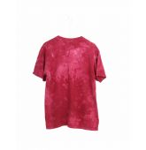 Tshirt Tie & Dye Rouge imprimé Indien-2