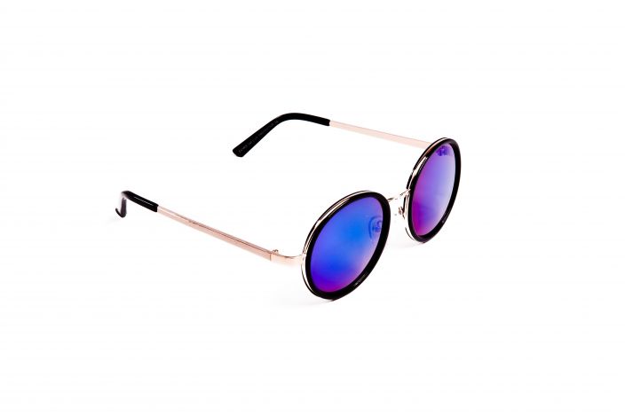 Lunette de Soleil Homme Femme Accessoire Ronde M tal