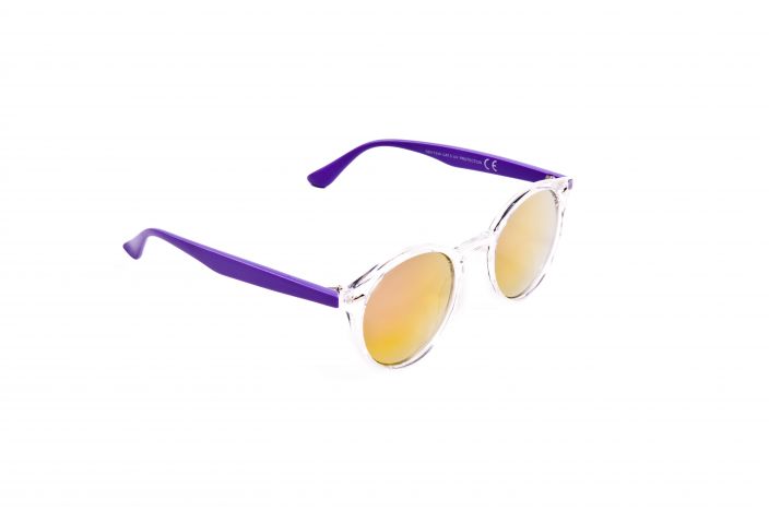 Lunette de best sale soleil branche transparente